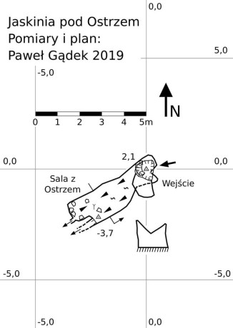 2020.03.11 Jaskinia pod Ostrzem K.Bs-G04.06 - Paweł Gądek