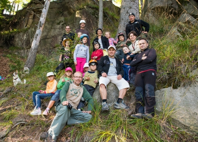 2013.09.08 Pożegnanie lata: Jaskinia pod Balkonem / Jaskinia Chłodna / Duża Sala na Muronce