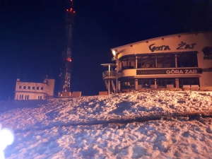 2020.12.20 Żar - Beskid Mały - poszukiwanie Gwiazdy Betlejemnskiej