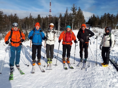 2021.01.02 Masyw Skrzycznego na nartach