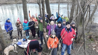2016.12.31 Sylwestrowa kąpiel w Wapienicy
