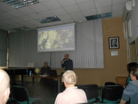 2016.05.19 Książnica Beskidzka - wykład o "rytach naskalnych" 