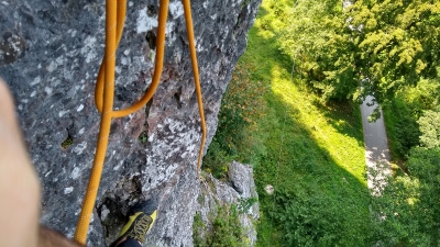 2021.08.22 Wspinaczka - Rezerwat przyrody Zimny D&oacute;ł