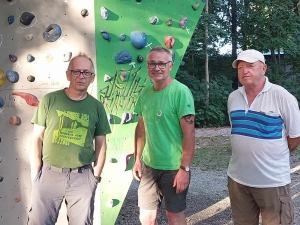 2023.08.24 Wspinaczka na sztucznej ściance za Gemini Park