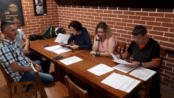 2020.07.14 Spotkanie w klubie. Dodatkowe walne zebranie