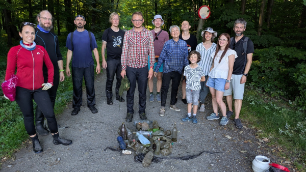 2025.07.02 Akcja oczyszczająca brzeg Jeziora Goczałkowickiego