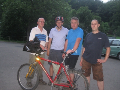 Na parkingu w Wapienicy