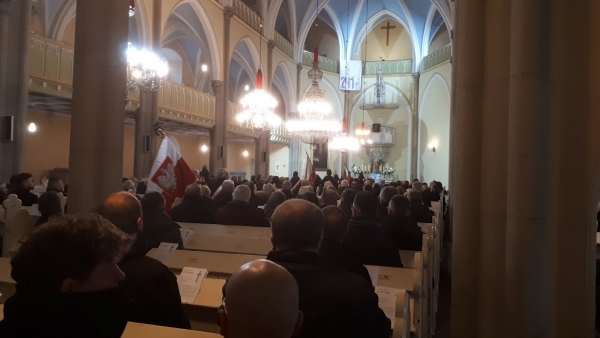 2023.11.25 Bielsko-Biała - pogrzeb Byłego Członka Klubu Piotra Bogusza