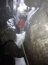 2019.04.27-28 Jaskinia Wielka Litworowa - do dna Studni Bubusia - 344 m /akcja kursowa/