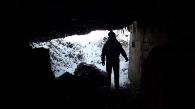 2024.11.23 Schron bojowy "Wąw&oacute;z" w Węgierskiej G&oacute;rce