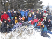 2014.01.11-12 Wysoka Magura 1111 m po Słowackiej stronie między Oszustem a Wielką Rycerzową