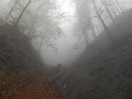 2014.04.19 Nowy kanion w Beskidach - Potok Suchy