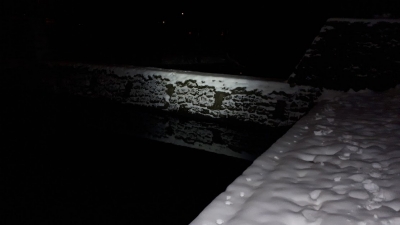 2018.12.20 Wapienica - sprawdzanie  miejsca na kąpiel Sylwestrową
