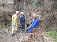 2014.03.23 Jaskinia Salmopolska - eksploracja "z deską"