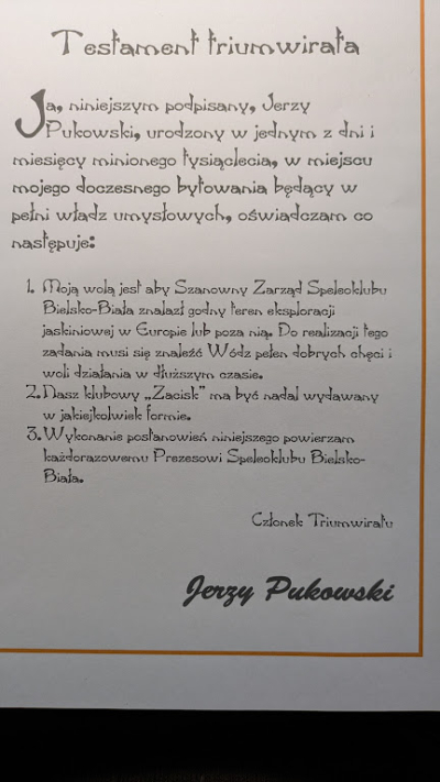 2025.11.04 - 50 lat Triumwiratu - ogłaszanie testament&oacute;w