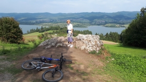 2020.09.23 Akcja rowerowa w rejonie Zalewu Czorsztyńskiego