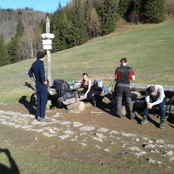 2018.04.14 Sprawozdanie zastępcze -Tomasz Grzegrzułka. 14-04-2018 akcja kursowa do Wielkiej Litworowej: 