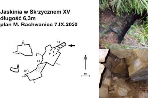 2020.10.23 Michał Rachwaniec - Jaskinia w Skrzycznem XV K.Bs-03.198