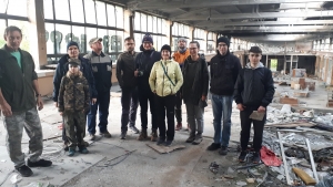 2024.04.16 Wyjazd Sekcji Archeologiczneju przy Speleoklubie Bielsko-Biała do starych Zakład&oacute;w Szybowcowych w Bielsku