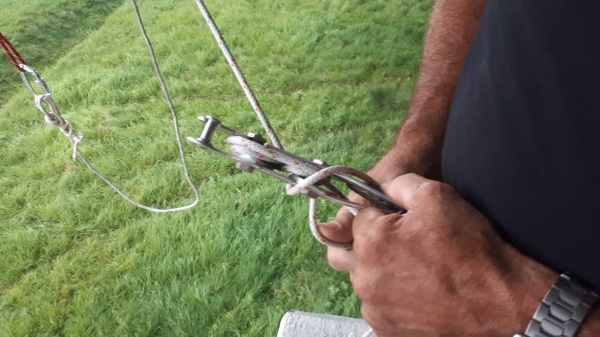 2023.09.14 Trening linowy na wiadukcie w Dolinie Krzywej