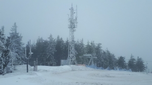 2023.03.15 Puchar 12 Wzniesień - Małe Skrzyczne od gondoli, trasa nr 11g