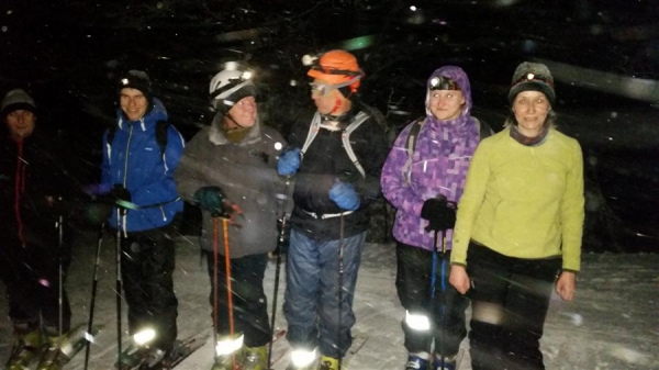 2017.01.18 Puchar 12 Wzniesień w narciarstwie wysokog&oacute;rskim organizowany przez Speleoklub Bielsko-Biała - Golgota