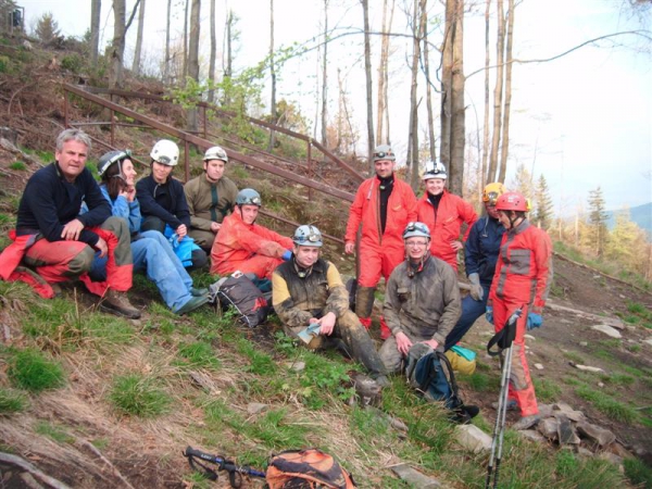 2013.05.08 Jaskinia w Trzech Kopcach - eksploracja