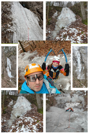 2026.01.25 Austria, Lilienfeld, Wspinaczka lodowa