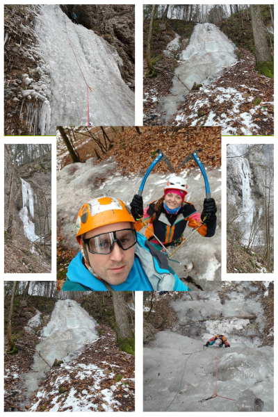 2026.01.25 Austria, Lilienfeld, Wspinaczka lodowa