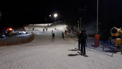 2022.01.20 P 12 W - Małe Skrzyczne od gondoli