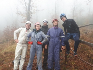 2018.10.21 Jaskinia w Trzech Kopcach i Jaskinia Dująca