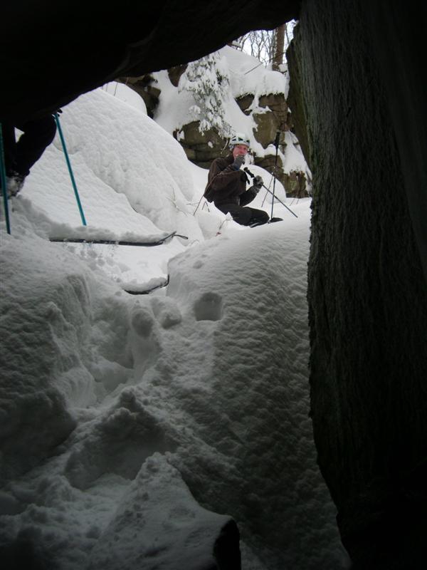 2013.04.01 Skrzyczne od południa - Jaskinia w Skrzycznem XI - K.Bs-03.10 /akcja narciarska/