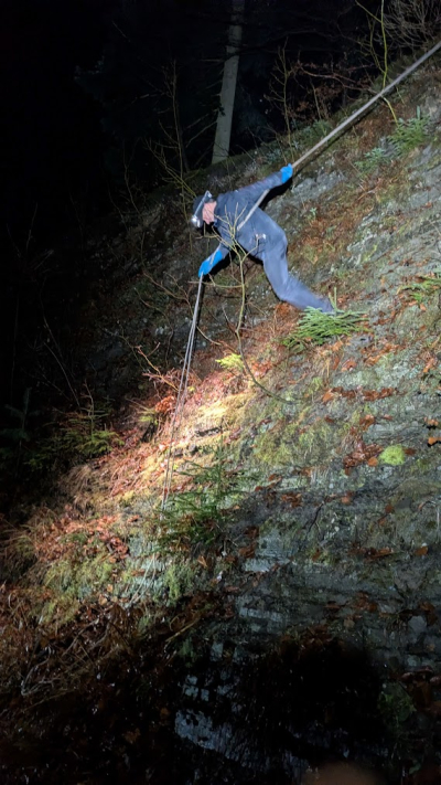 2025.12.11 Beskid Mały - zjazd we francuzie