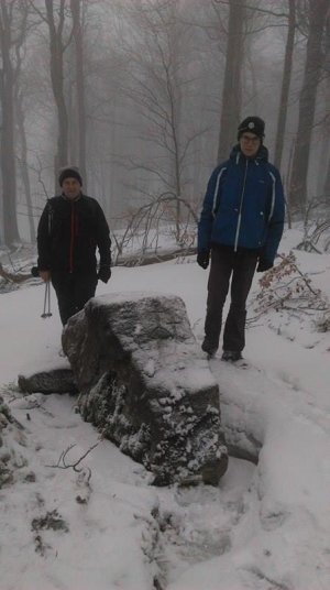 2017.03.18 Wsch&oacute;d słońca przy Jacku na Trzech Kopcach