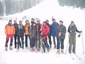 2013.04.03 P10W - Małe Skrzyczne - trening narciarski