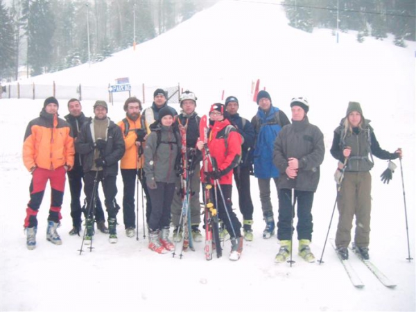 2013.04.03 P10W - Małe Skrzyczne - trening narciarski
