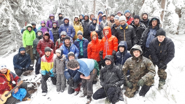 2025.01.11-12 Biwak zimowy nr 31 - Beskid Śląski