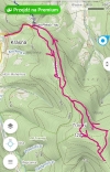 2025.01.18 Wyjazd Sekcji Narciarstwa Wysokog&oacute;rskiego na Travny 1203 m w Beskidzie Morawsko-Śląskim /Czechy/