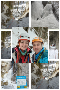 2026.01.24 Austria, Krampen, Wspinaczka lodowa