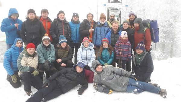 2023.01.14-15 29. biwak zimowy SBB - Jaworzyna Konieczniańska 881 m - Beskid Niski