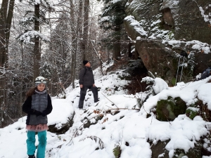 2021.01.07 Akcja wspinaczkowa w Warowni na Trakcje i eksploracja Schronu w Strażnicy K.Bm-02.47