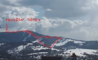 2021.03.22 Akcja narciarska na Prus&oacute;w 1010 w Beskidzie Żywieckim