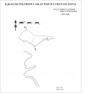 2022.12.08 Piętrowy Okap pod Wytrzyszczoną 1 K.Bs-02.265