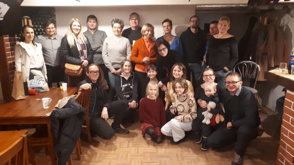 2022.12.01 Spotkanie przedświąteczne w klubie. Był Św. Mikołaj