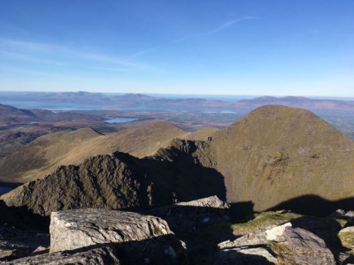2019.12.02 Carrauntoohill 1040m. g&oacute;ry Macgillycuddy's Reeks.Irlandia