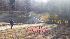 2023.03.19 Amfiteatr w Lipniku - akcja wspinaczkowa