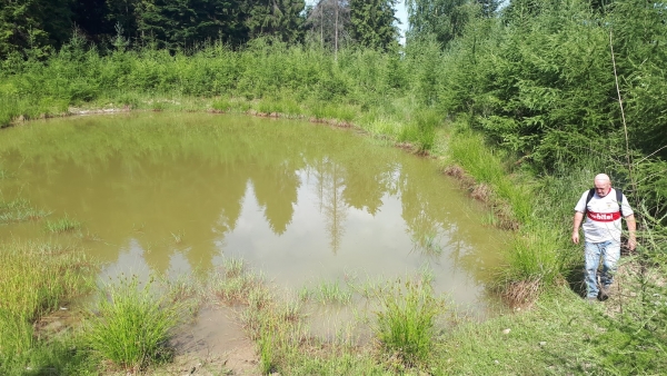 2021.07.11 Akcja eksploracyjna na p&oacute;łnocnych stokach Groniczek 833 w Beskidzie Małym