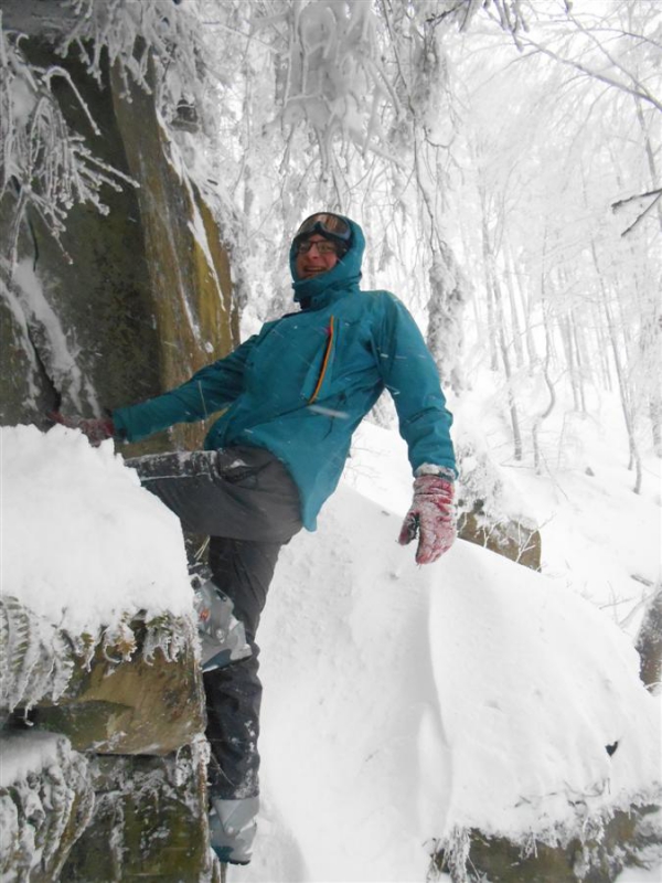 2015.02.08 Wyjazd narciarsko - eksploracyjny na skałki w rejonie "Bieńkuli" w Szczyrku