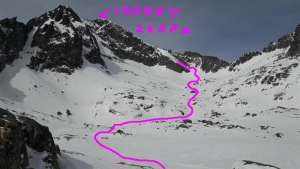 2017.03.17 Akcja narciarska. Atak na lodowy 2627 m - nie powi&oacute;dł się