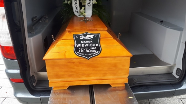 2022.08.23 Pogrzeb Byłego Członka Klubu